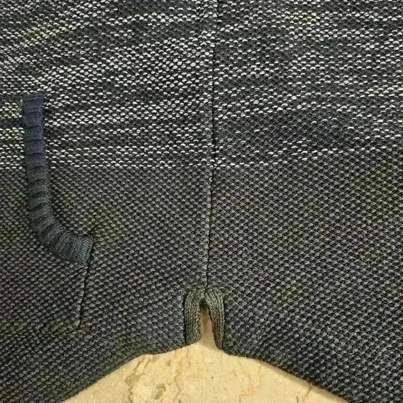 Commerce Mens Cotton Blend Sweater Hoodie Gray/White Size Large - Picture 7 of 10